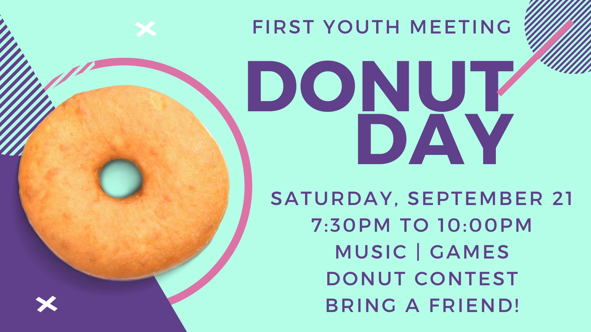 Donut Day! (First Youth Meeting) Holy Family Parish