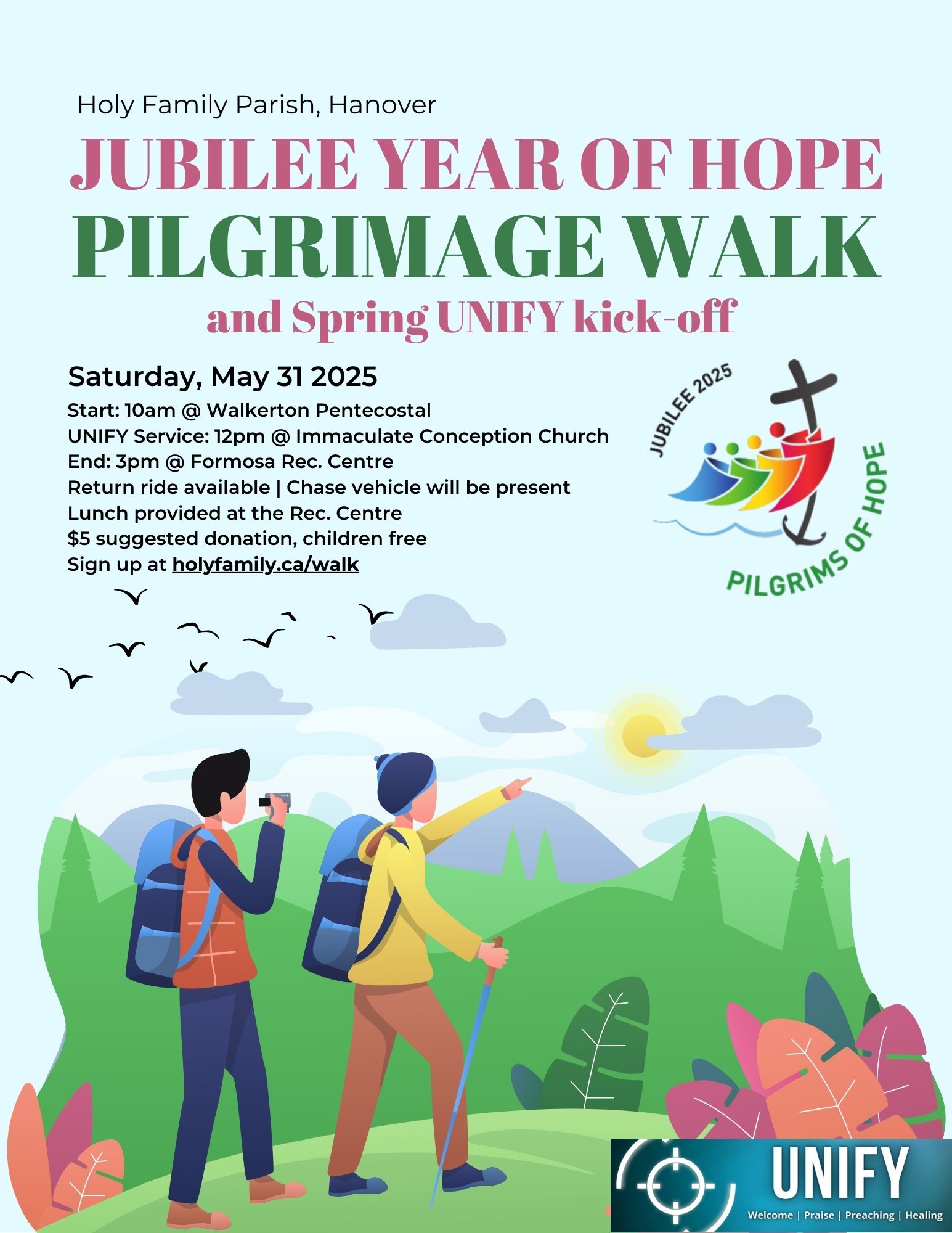 Year of Hope Pilgrimage Walk